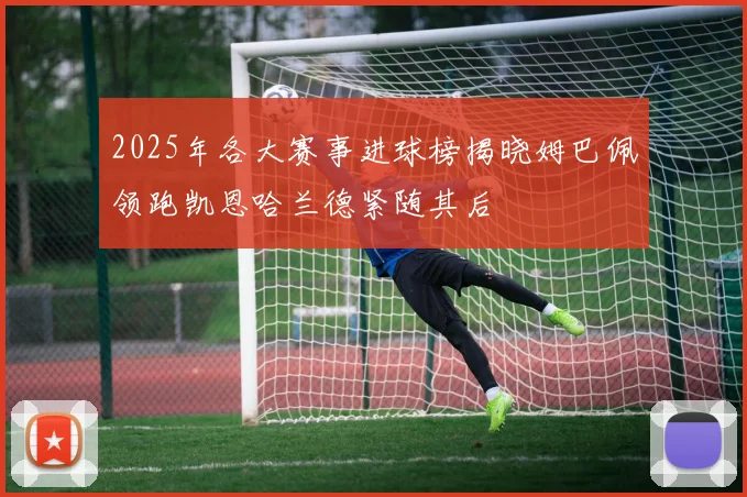 2025年各大赛事进球榜揭晓姆巴佩领跑凯恩哈兰德紧随其后